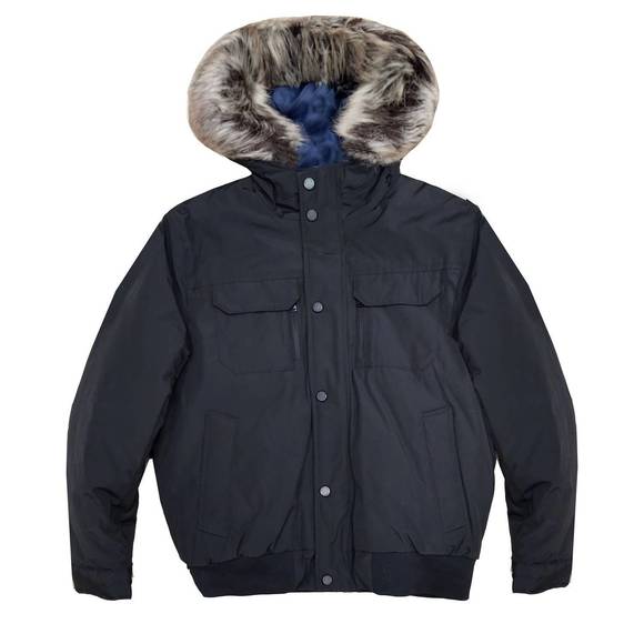 NEW MICHAEL KORS men down puffer bomber coat jacket in black - Picture 1 of 1